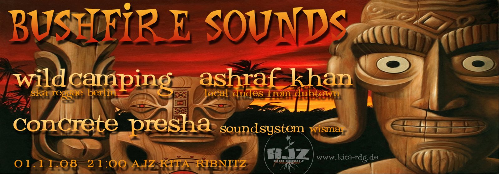 Flyer: Bushfire Sounds (2008)